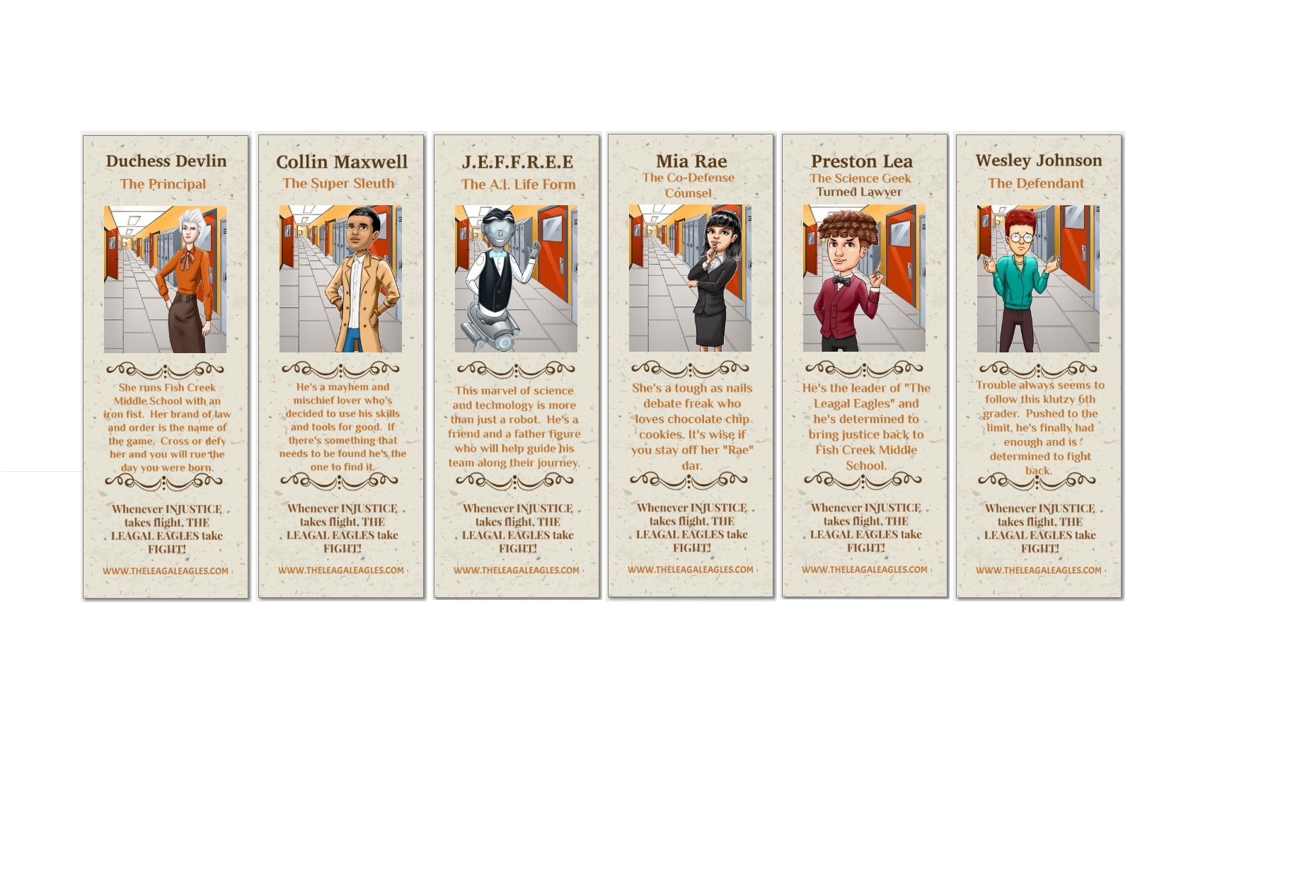 All Characters Bookmarks (1)